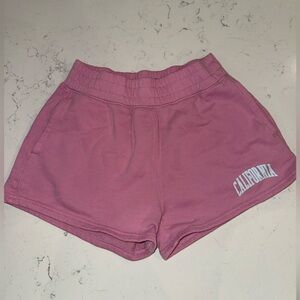 Hollister Women's Pink Athletic Shorts